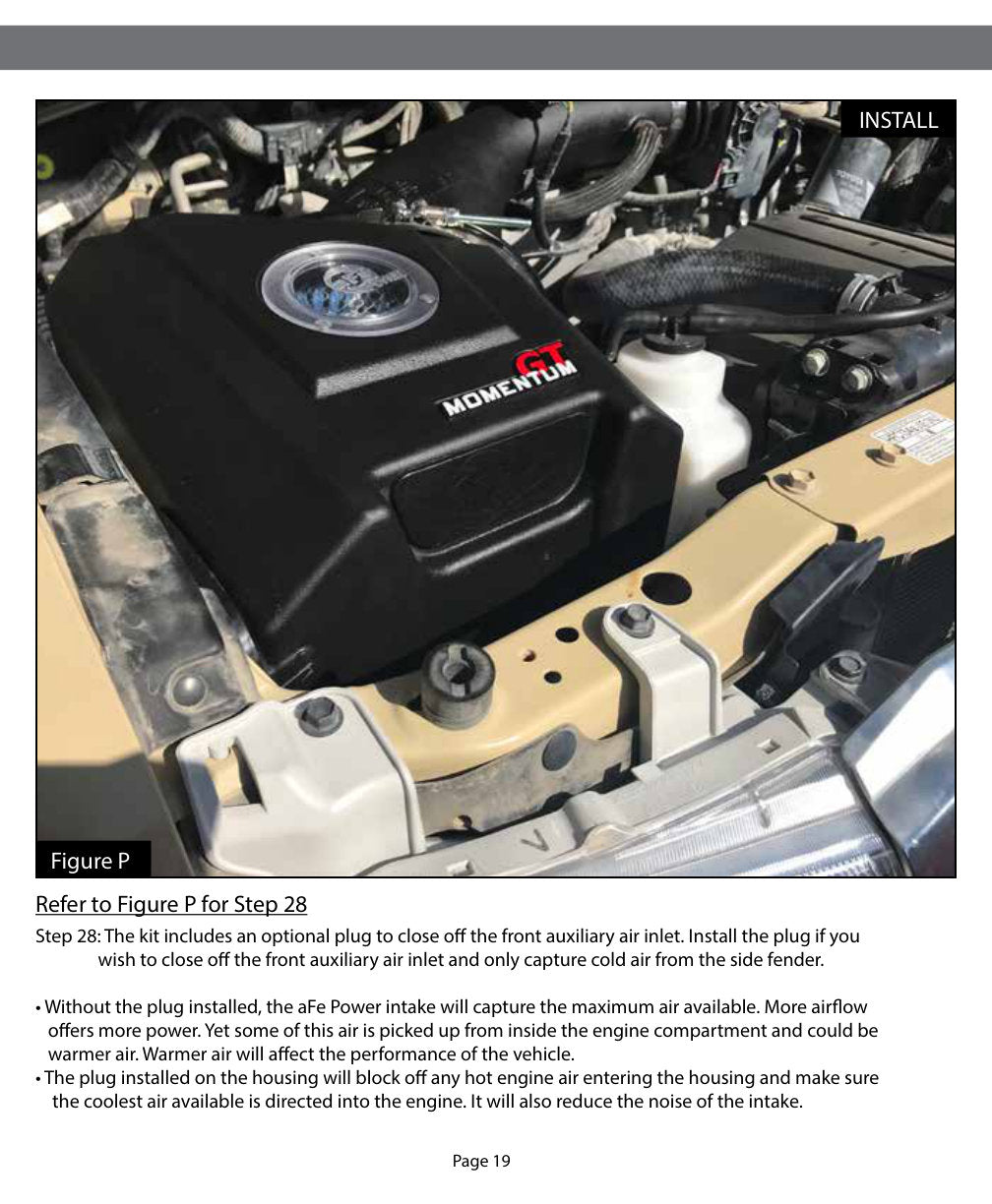 aFe Momentum GT Pro 5R Intake System 09-17 Toyota Land Cruiser LC70 V6-4.0L
