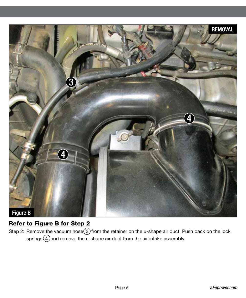 aFe Momentum GT Intakes P5R AIS Nissan Patrol (Y61) 01-16 I6-4.8L