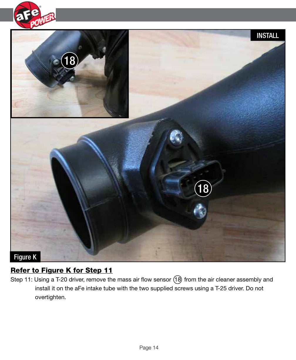aFe Momentum GT Intakes P5R AIS Nissan Patrol (Y61) 01-16 I6-4.8L