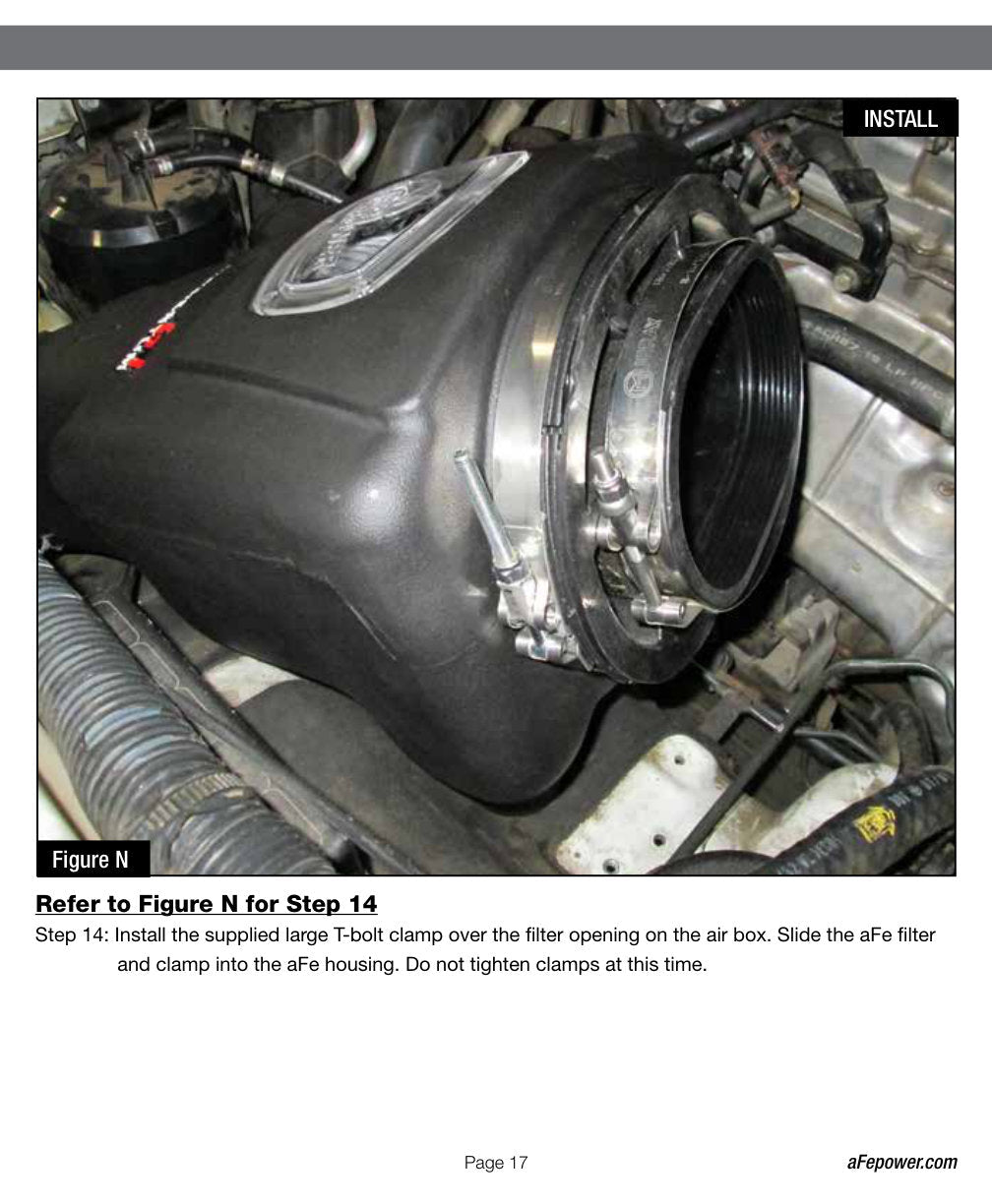 aFe Momentum GT Intakes P5R AIS Nissan Patrol (Y61) 01-16 I6-4.8L