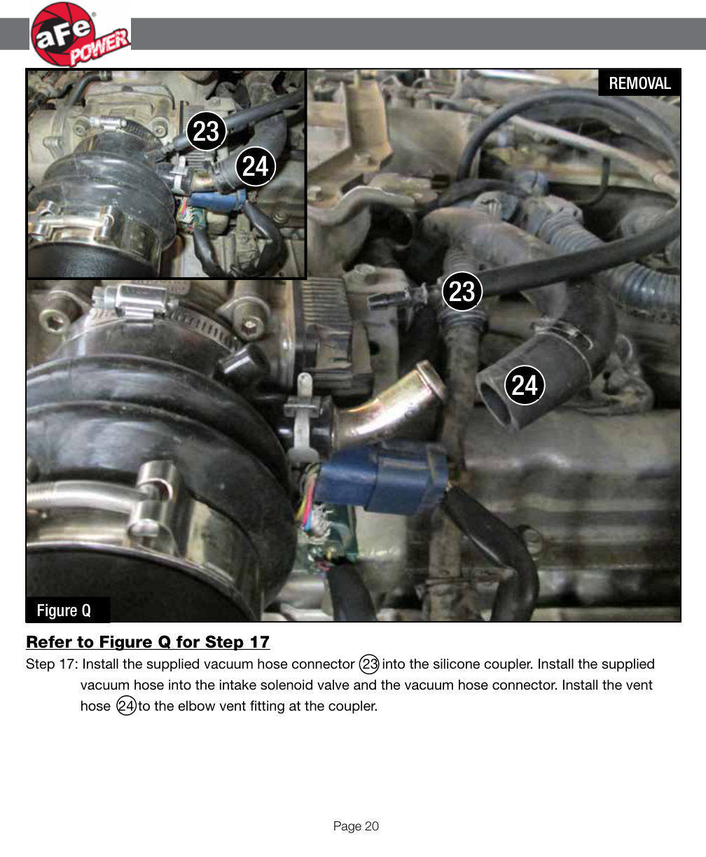 aFe Momentum GT Intakes P5R AIS Nissan Patrol (Y61) 01-16 I6-4.8L