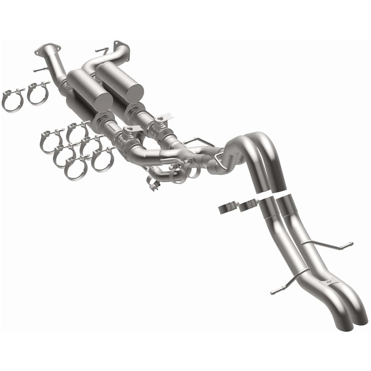 MagnaFlow System Overland Cat-Back 22-23 Ford Bronco Raptor 3.0L