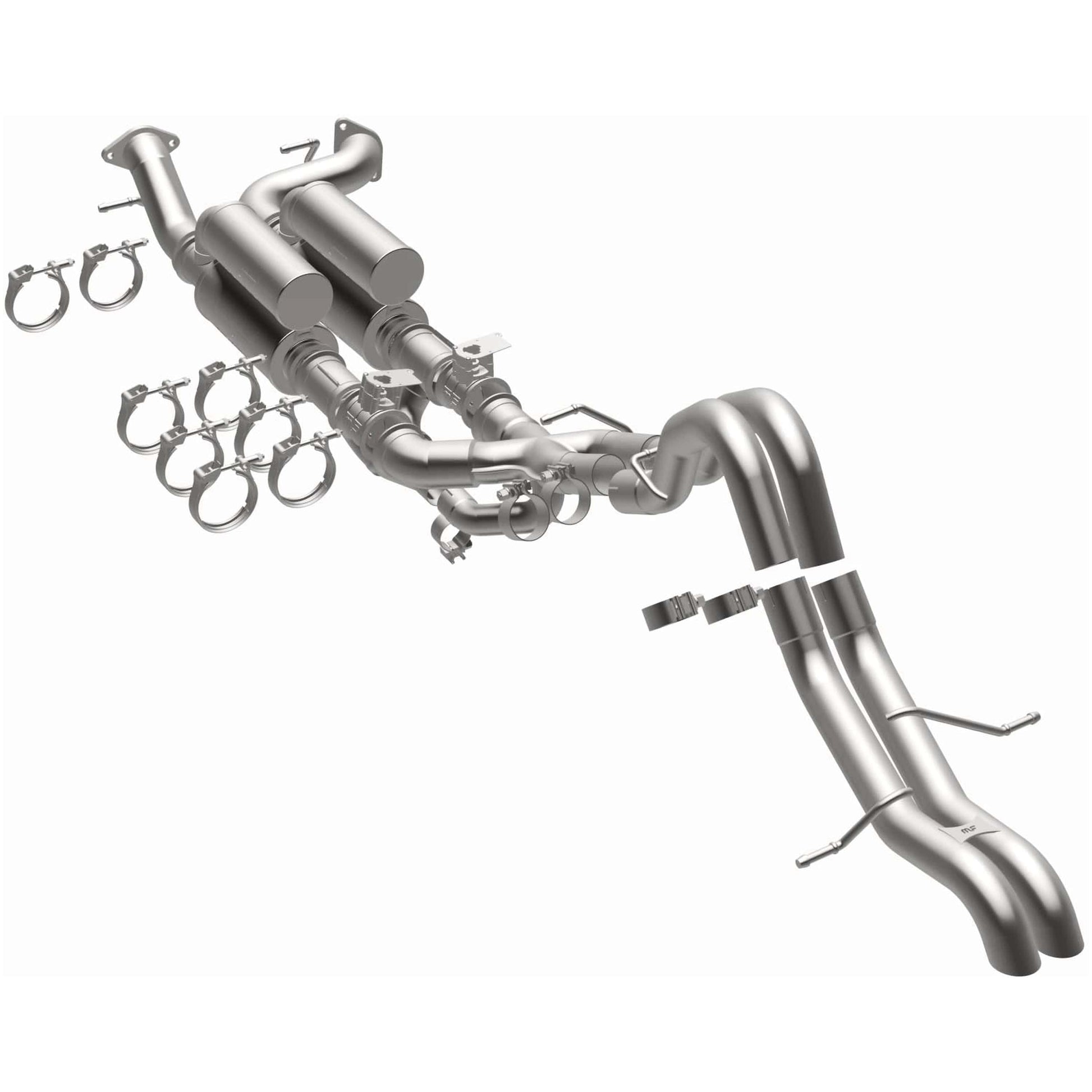 MagnaFlow System Overland Cat-Back 22-23 Ford Bronco Raptor 3.0L