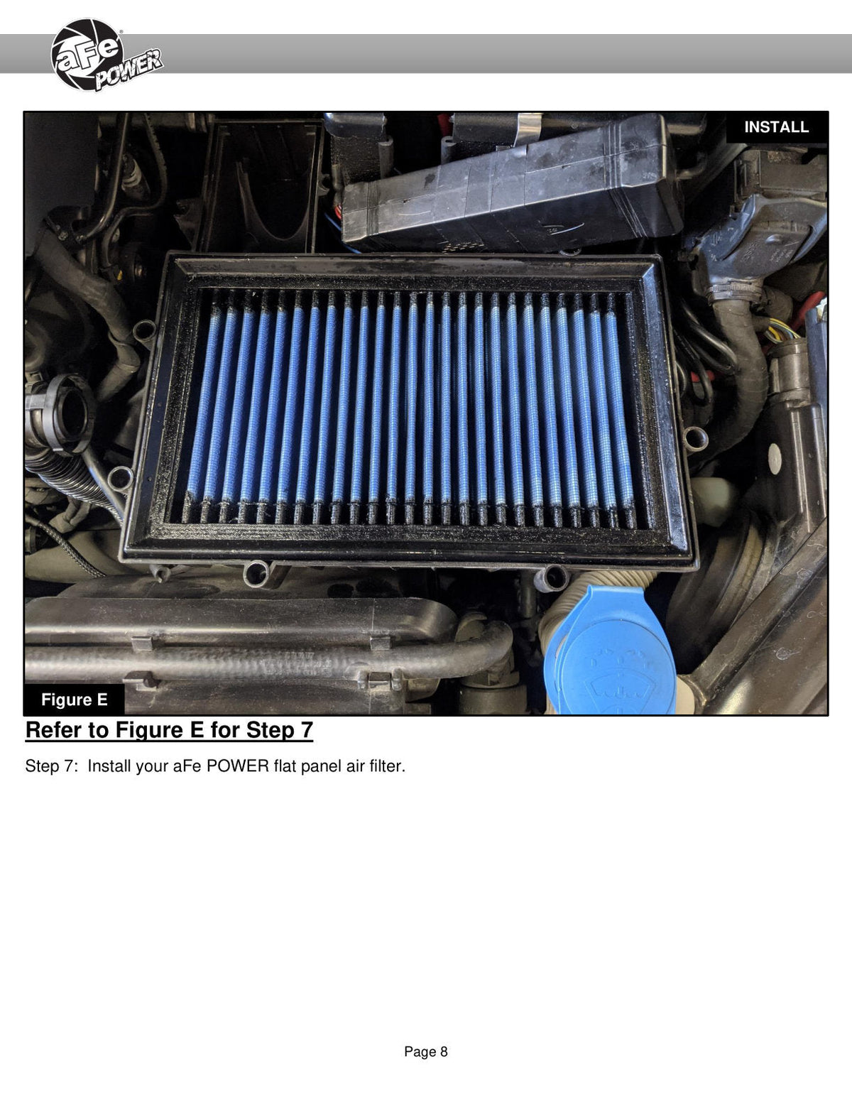 aFe Super Stock Induction System Pro Dry S Media Volkswagen GTI (MKVII) 15-21 L4-2.0L (t)