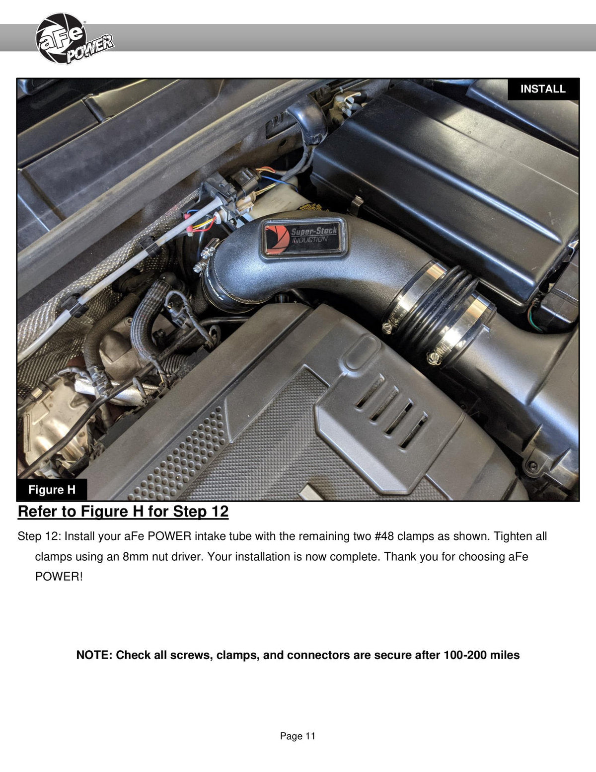 aFe Super Stock Induction System Pro Dry S Media Volkswagen GTI (MKVII) 15-21 L4-2.0L (t)