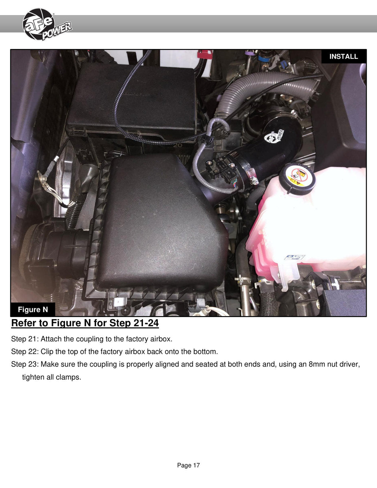 aFe Super Stock Induction System Pro 5R Media Jeep 22-23 Toyota Tundra V6-3.4L (tt)
