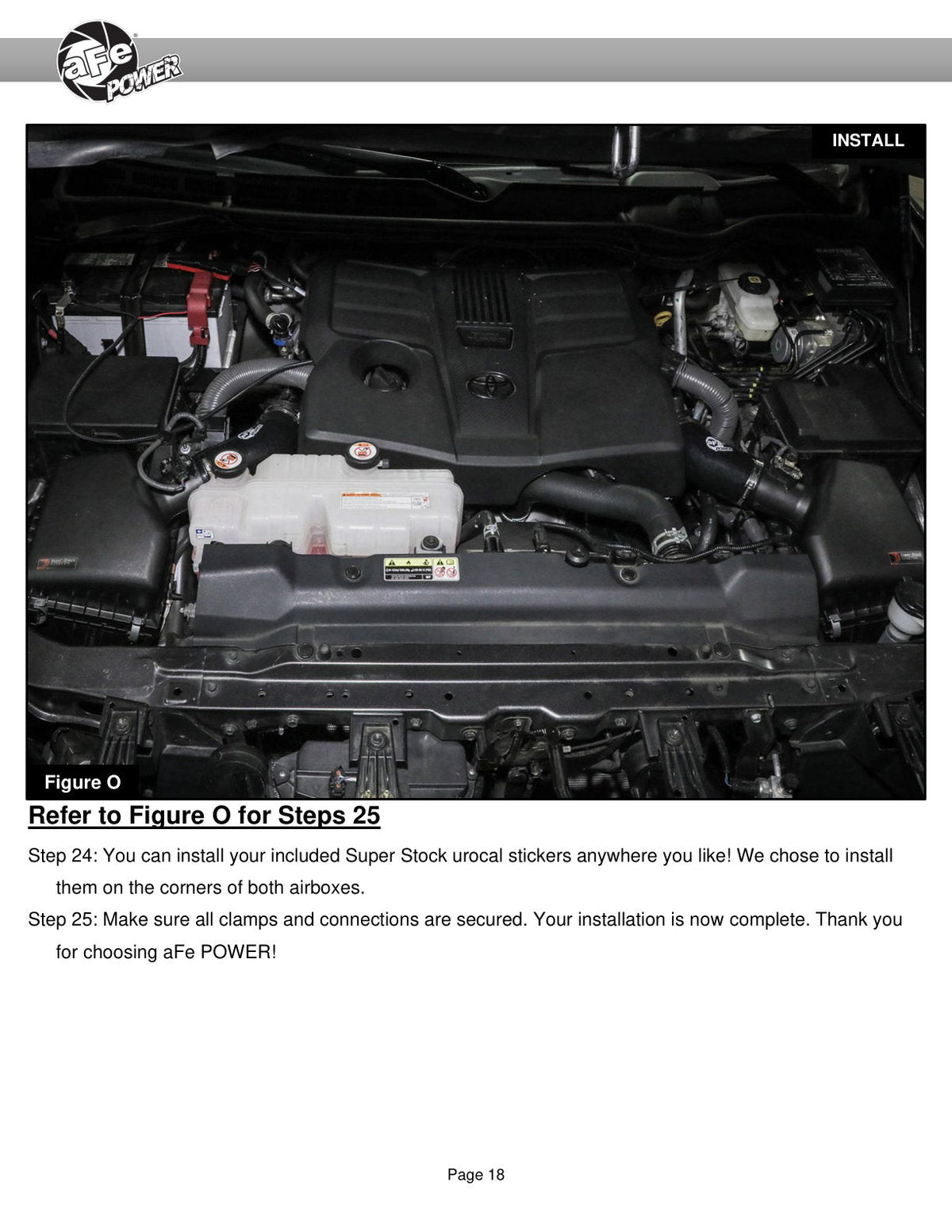 aFe Super Stock Induction System Pro 5R Media Jeep 22-23 Toyota Tundra V6-3.4L (tt)