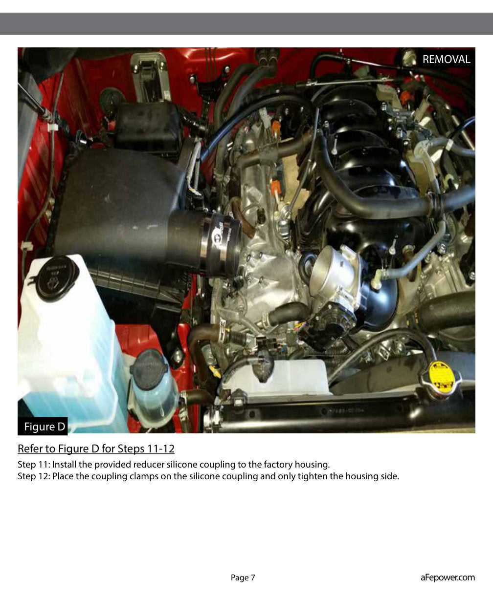 aFe MagnumFORCE Intake Super Stock Pro DRY S 2014 Toyota Tundra V8 4.6L/5.7L