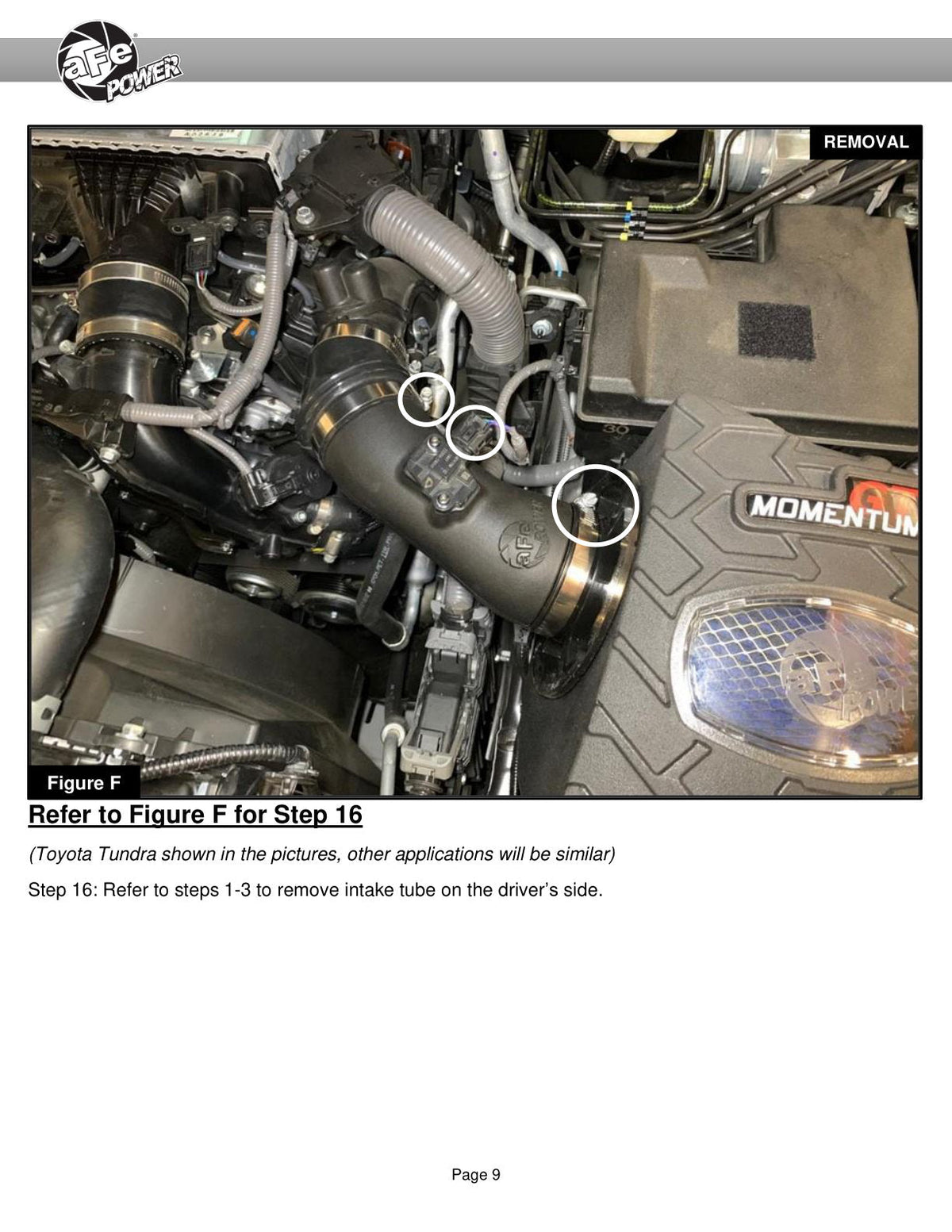 aFe Power 22-24 Toyota Land Cruiser (J300) / 22-24 Toyota Tundra V6-3.4L (tt) Red Turbo Inlet Pipes
