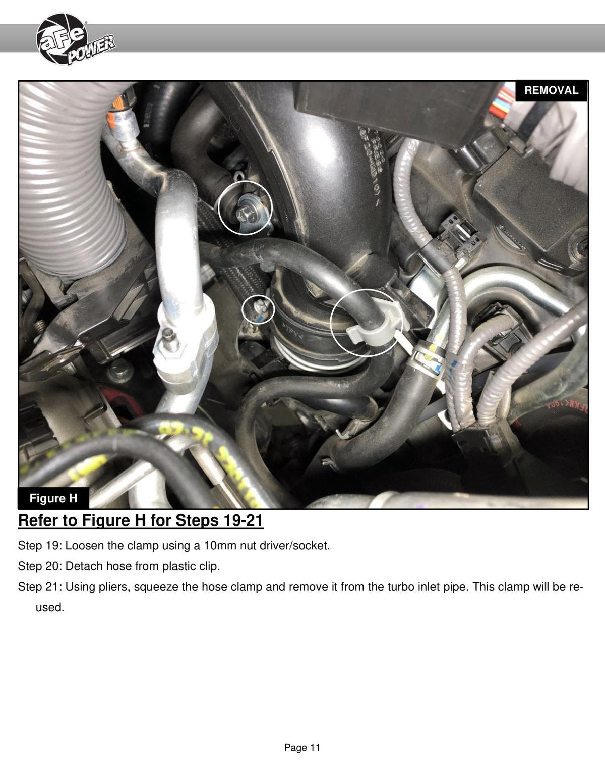 aFe Power 22-24 Toyota Land Cruiser (J300) / 22-24 Toyota Tundra V6-3.4L (tt) Red Turbo Inlet Pipes