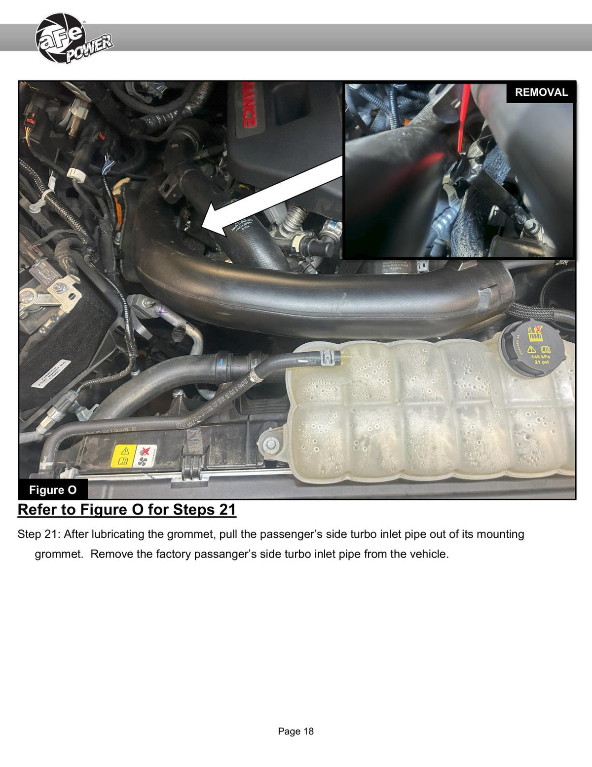 aFe Ford F-150/Raptor 21-25 V6-3.5L (tt) Turbo Inlet Pipes