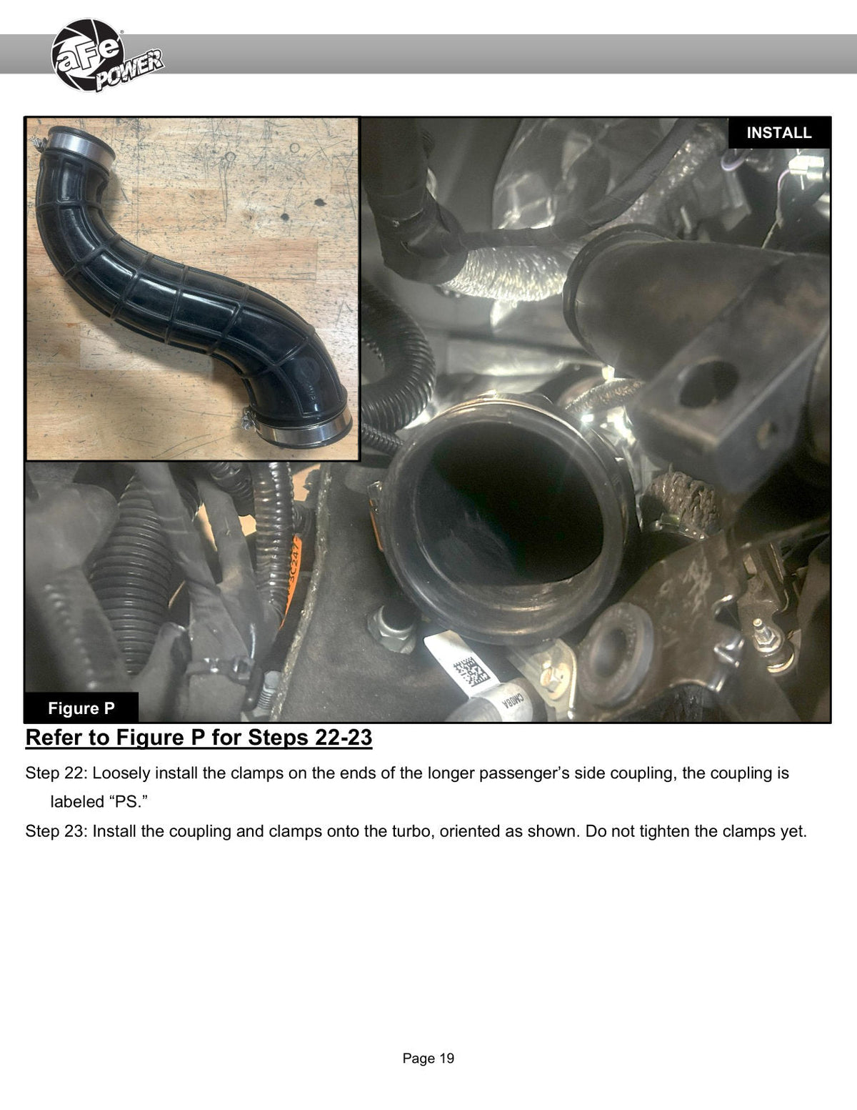 aFe Ford F-150/Raptor 21-25 V6-3.5L (tt) Turbo Inlet Pipes