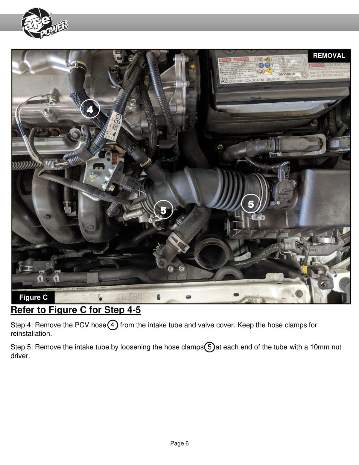 aFe Takeda Intakes Stage-2 AIS w/ Pro DRY S Media Toyota C-HR 17-20 L4-2.0L