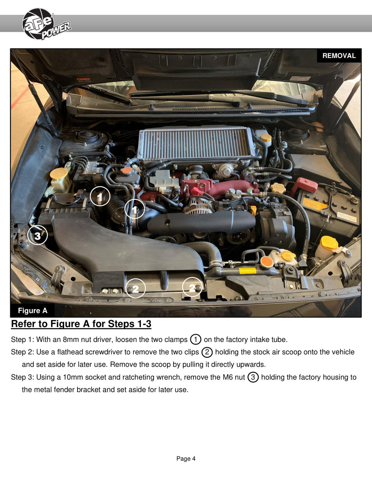 aFe Takeda Momentum Pro Dry S Cold Air Intake System 18-19 Subaru WRX STI H4-2.5L