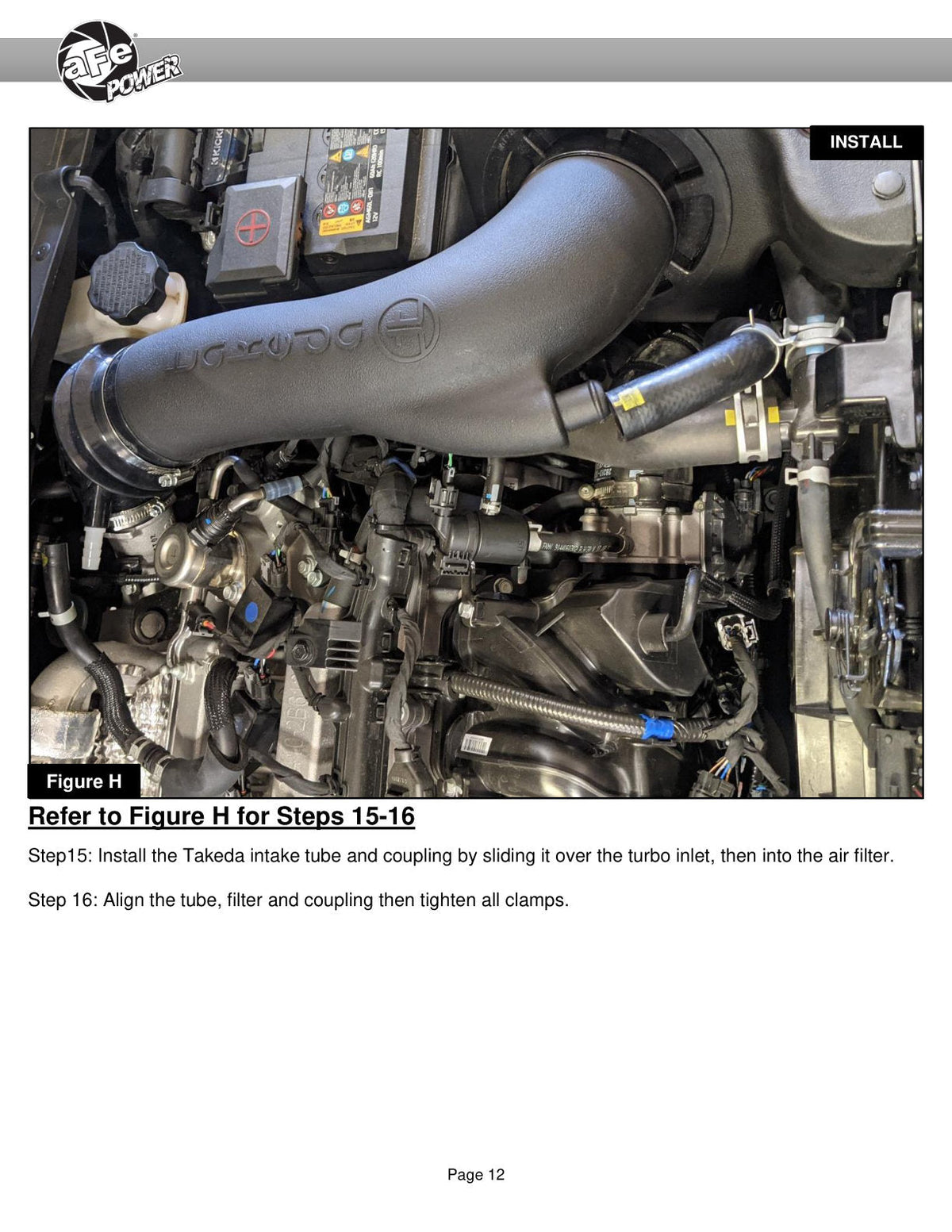 aFe 18-21 Hyundai Kona L4-1.6L (t) Takeda Momentum Cold Air Intake System w/ Pro 5R Media