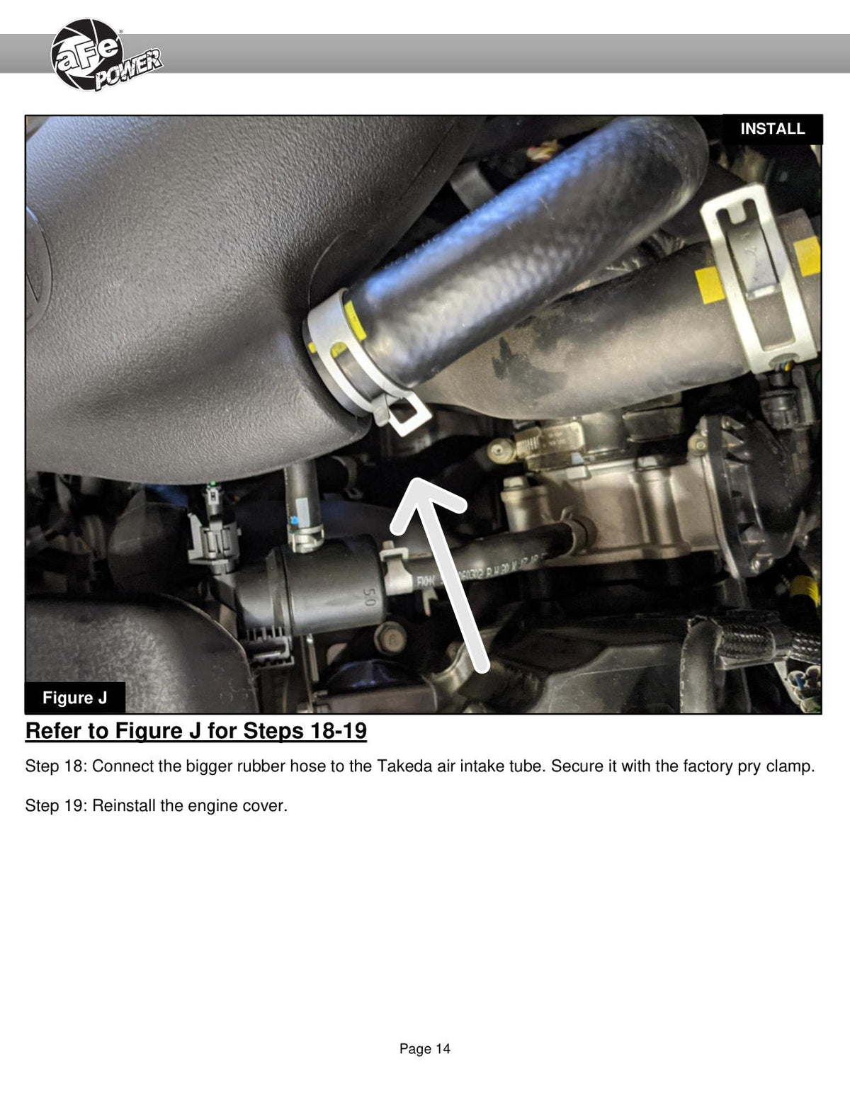 aFe 18-21 Hyundai Kona L4-1.6L (t) Takeda Momentum Cold Air Intake System w/ Pro 5R Media