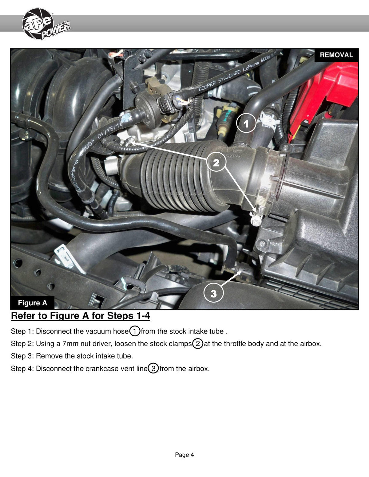 aFe Takeda Momentum Pro Dry S Cold Air Intake System 14-19 Ford Fiesta L4-1.6L