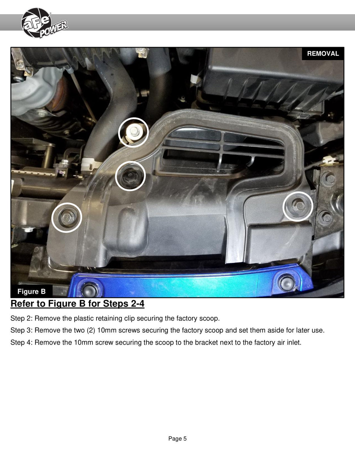 aFe 22-23 Honda Civic L4 1.5L (t) Takeda Momentum Cold Air Intake System w/ Pro DRY S Filter