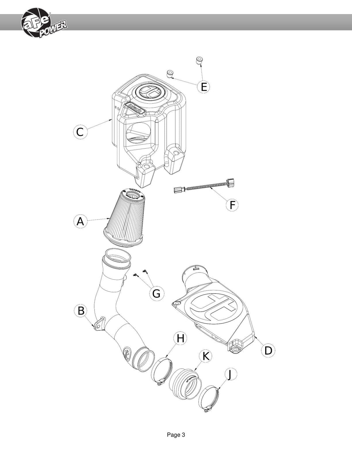 aFe Subaru WRX 22-24 H4-2.4L Momentum Cold Air Intake