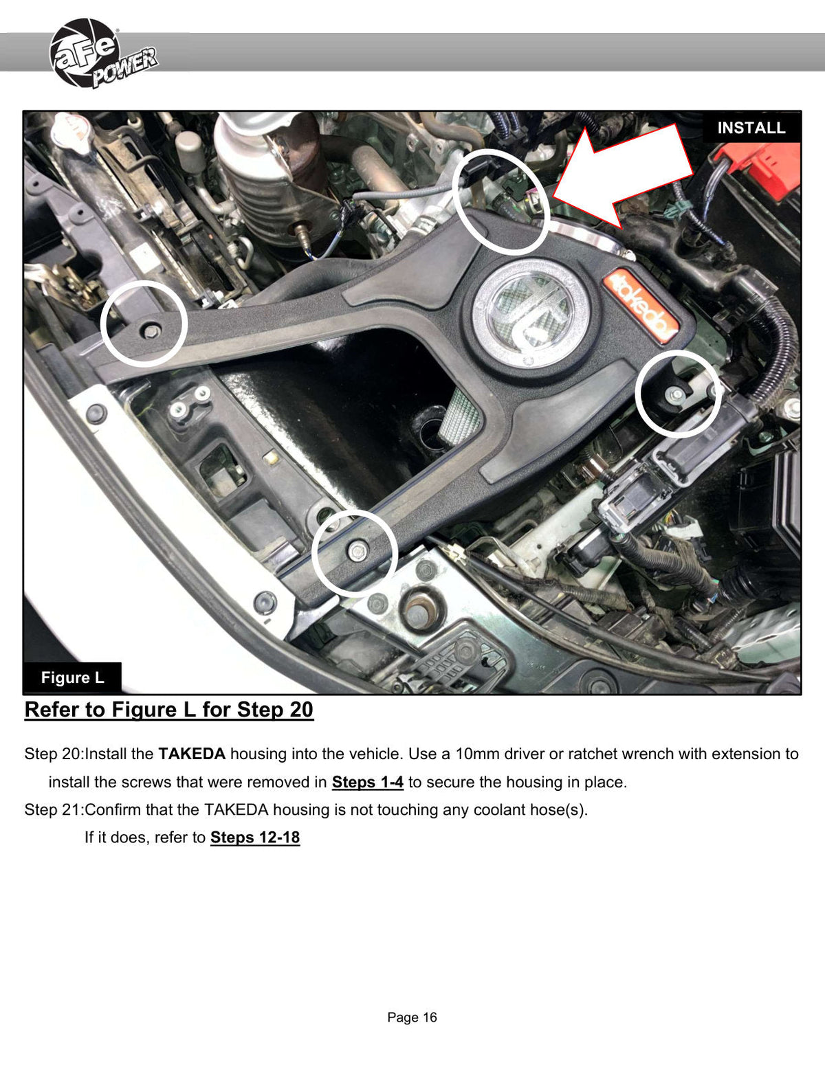 aFe 22-25 Honda Civic (2.0L L4) Takeda Momentum Cold Air Intake System W/ Pro 5R Filter