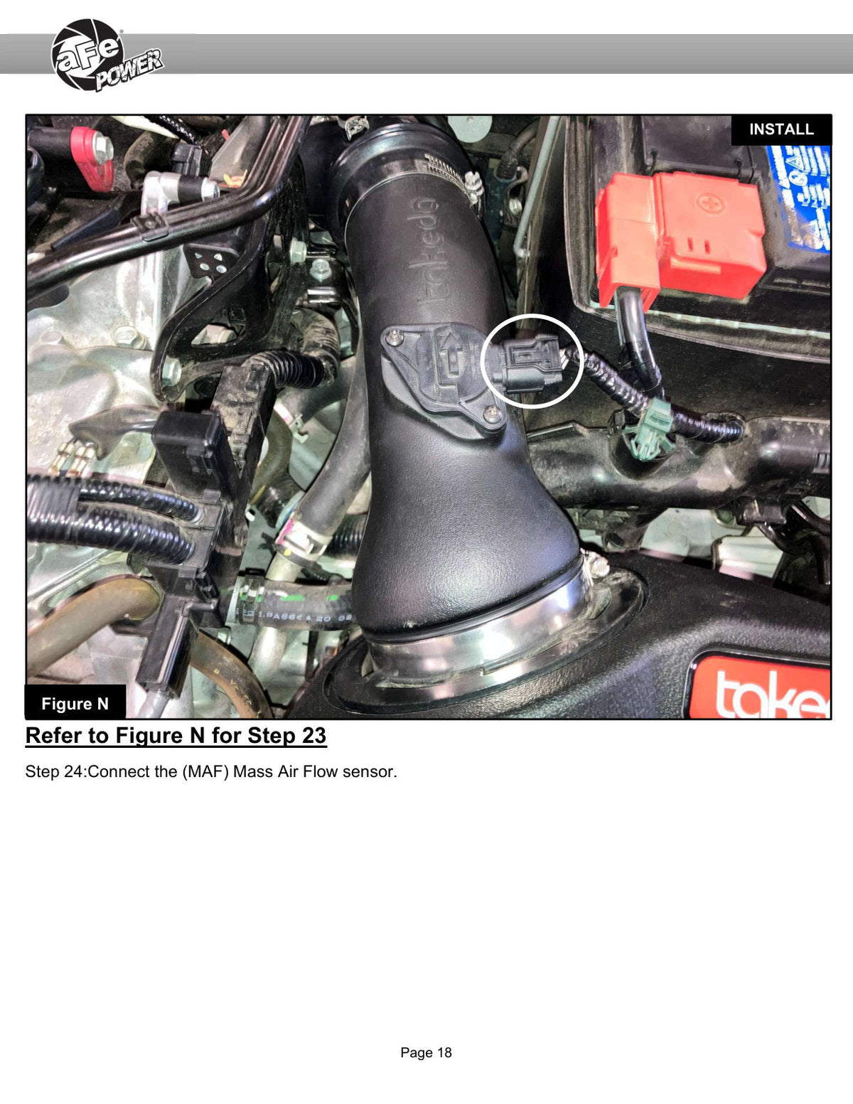aFe 22-25 Honda Civic (2.0L L4) Takeda Momentum Cold Air Intake System W/ Pro 5R Filter