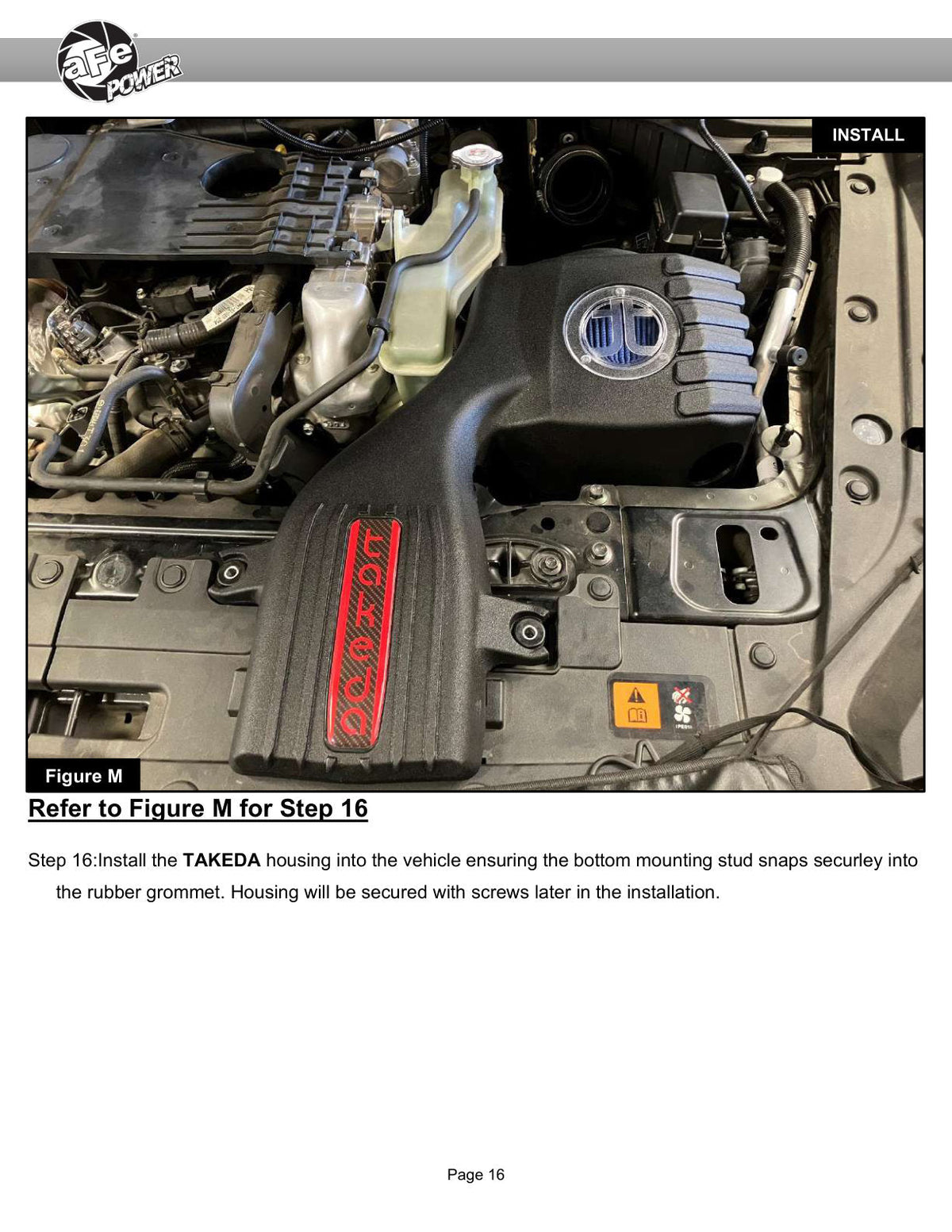 aFe Takeda Sealed Intake w/ Pro 5R Filter Mazda CX-90 24-25 L6-3.3L (t)