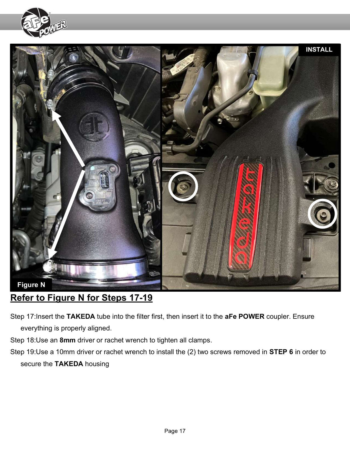 aFe Takeda Sealed Intake w/ Pro 5R Filter Mazda CX-90 24-25 L6-3.3L (t)