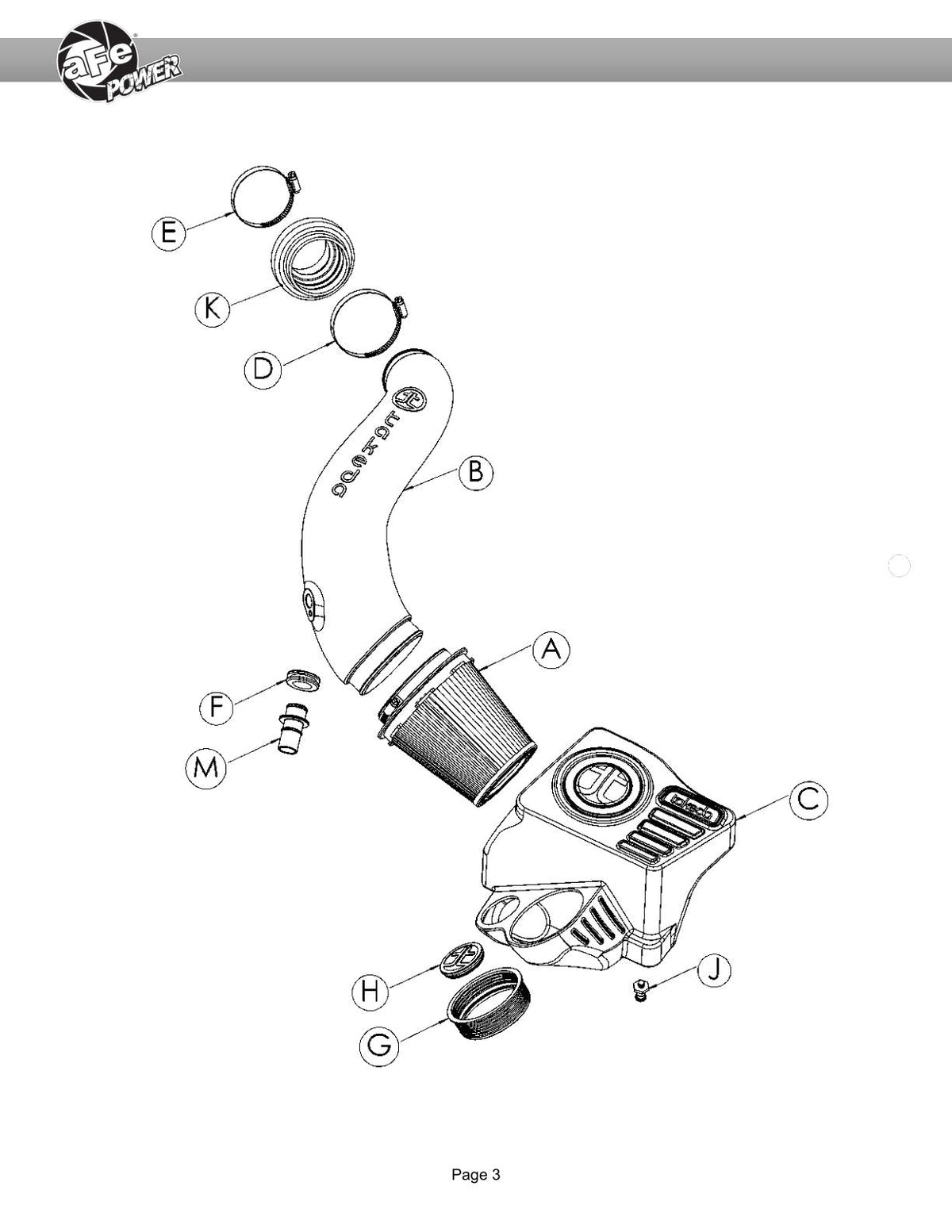 aFe 21-26 Kia K5 L4-2.5L (t) Takeda Momentum Cold Air Intake System w/ Pro DRY S Filter