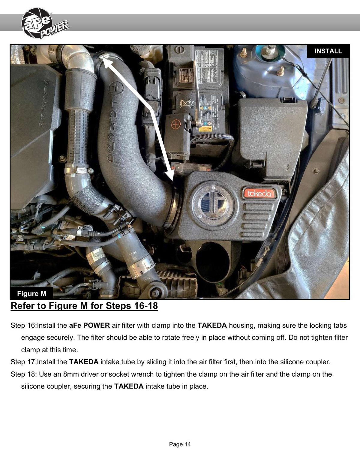 aFe 21-26 Kia K5 L4-2.5L (t) Takeda Momentum Cold Air Intake System w/ Pro DRY S Filter