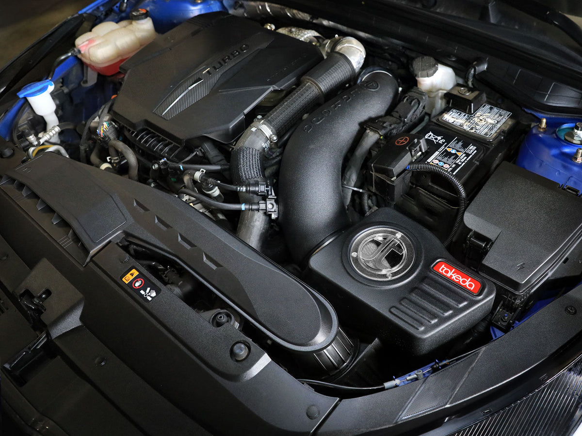 aFe 21-26 Kia K5 L4-2.5L (t) Takeda Momentum Cold Air Intake System w/ Pro DRY S Filter