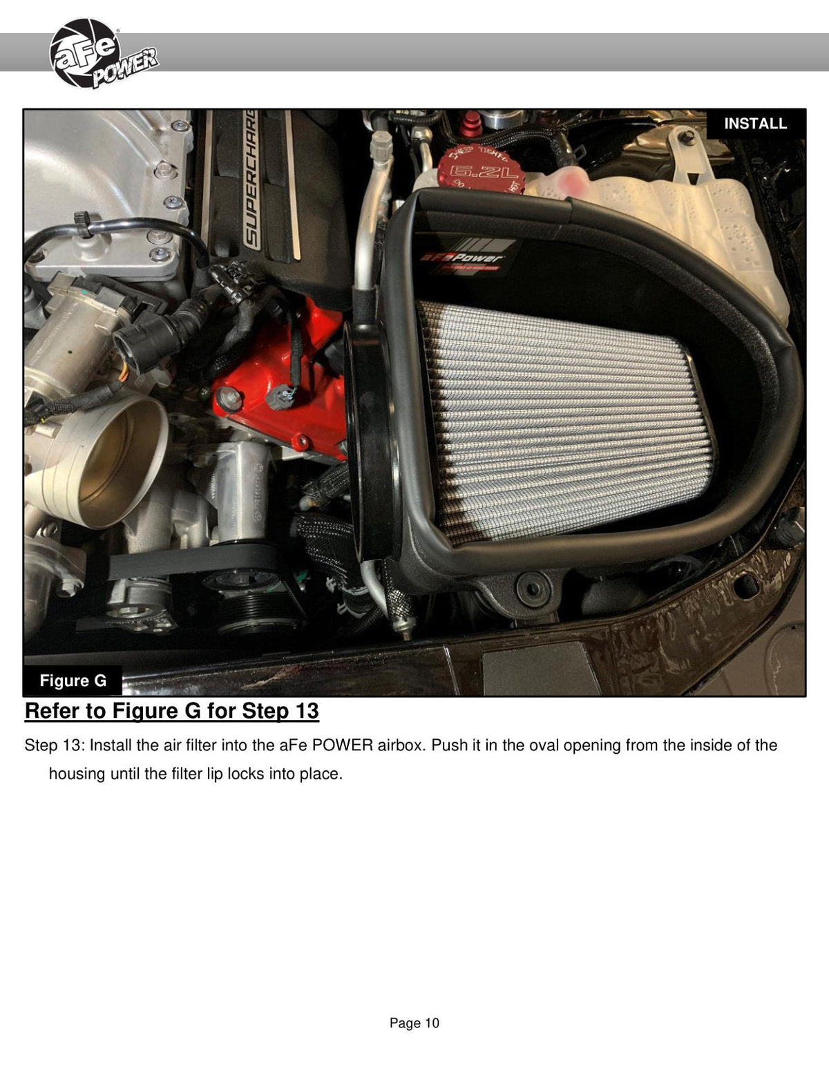 aFe Magnum Force Stage-2 Track Series Carbon Fiber AIS w/Pro Dry S Media-18 Dodge Challenger V8-6.2L