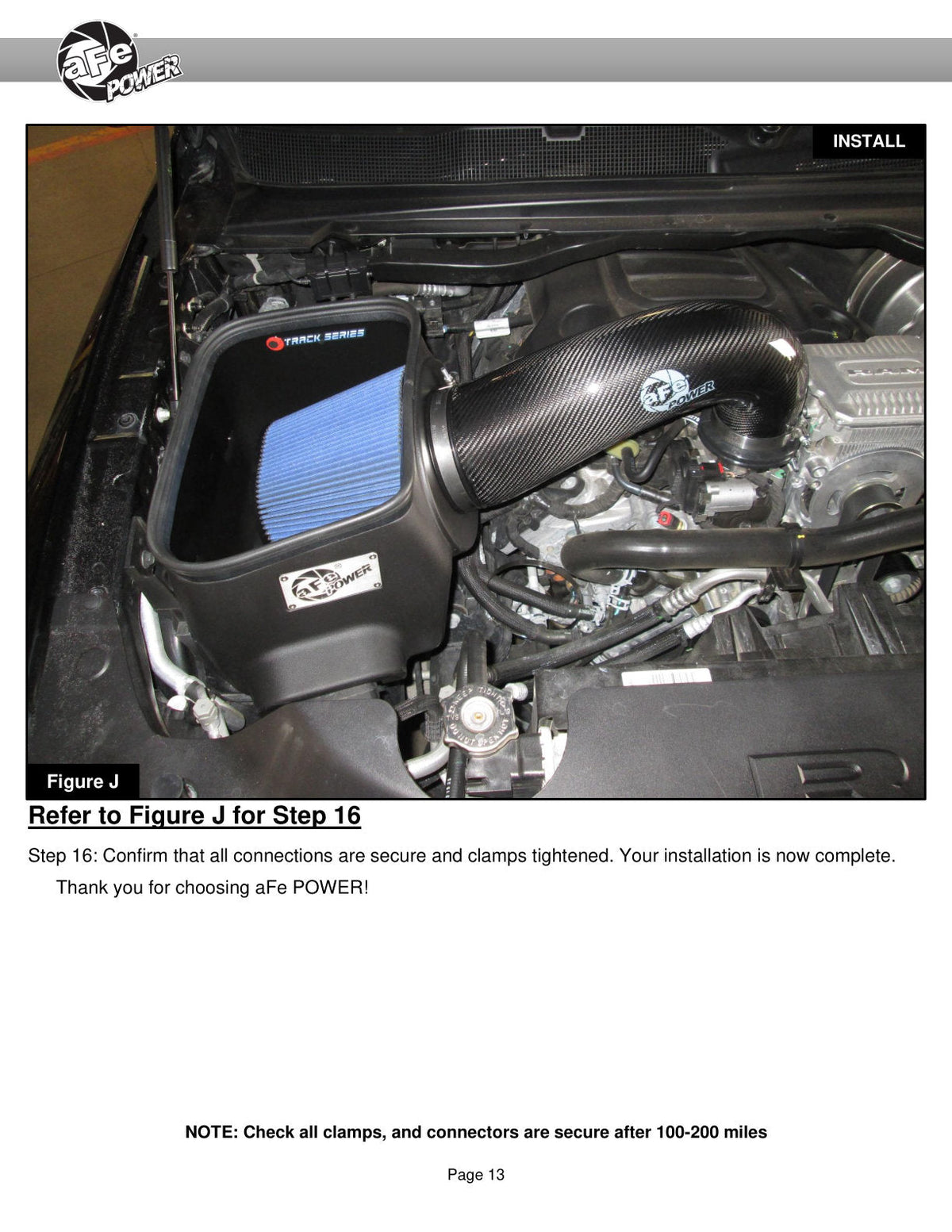 aFe 19-20 Dodge RAM 1500 5.7L Track Series Carbon Fiber Cold Air Intake System w/Pro 5R Filter