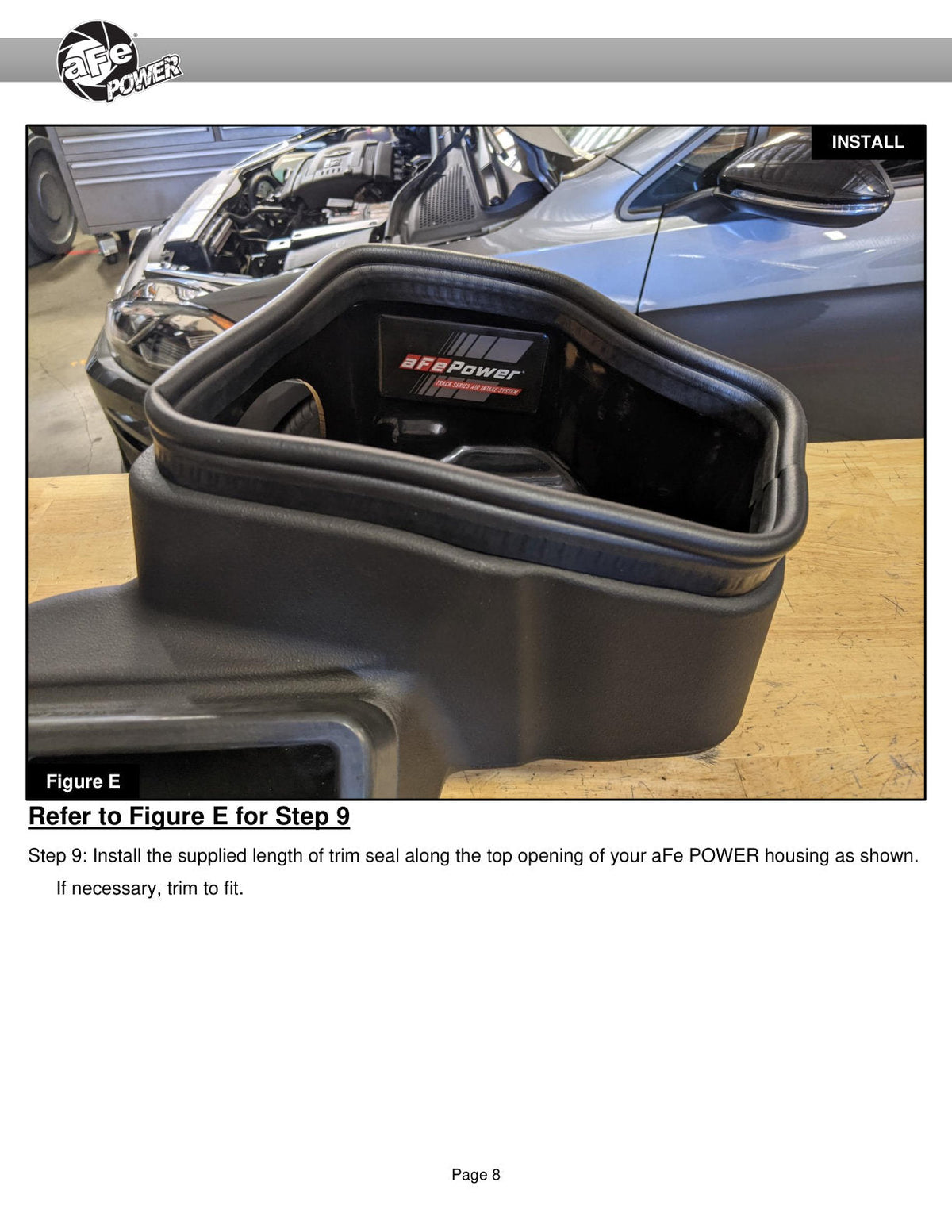 aFe 15-19 VW Golf R (MKVII) L4-2.0L (t) Track Series Carbon Fiber Intake System w/ Pro 5R Filter