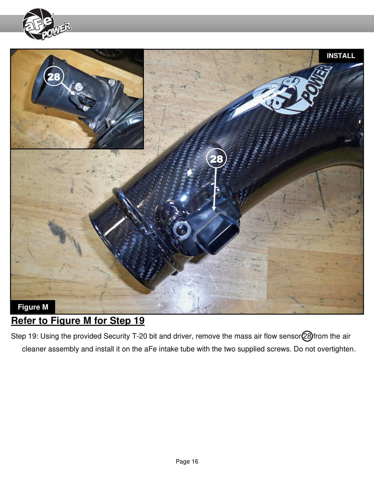 aFe 19-23 Nissan Patrol 4.8L L6 Track Series Carbon Fiber Intake System w/Pro DRY S Filter