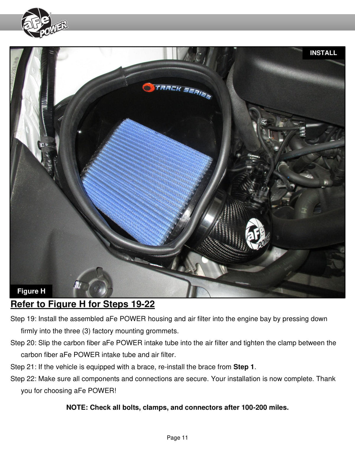 aFe Track Series Carbon Fiber Intake System | Toyota Supra (21-24) / BMW Z4 (19-24) (57-10026R)