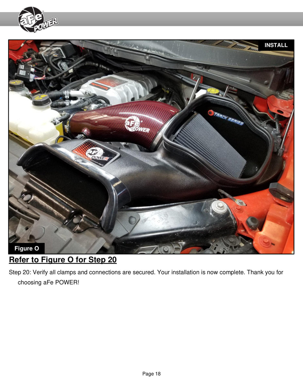aFe 23-24 Ford F150 Raptor R V8 5.2L Supercharged Track Series Air Intake w/ PDS Filter
