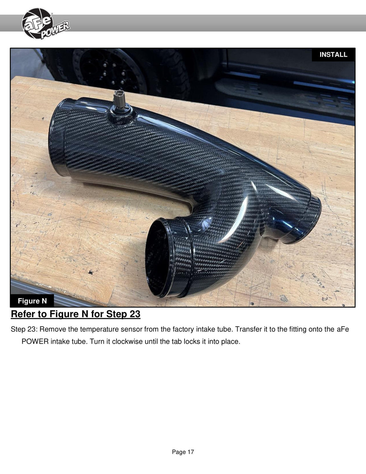 aFe 21-24 Ford F150 Raptor Track Series Carbon Fiber Cold Air Intake System w/ Pro DRY S Filter