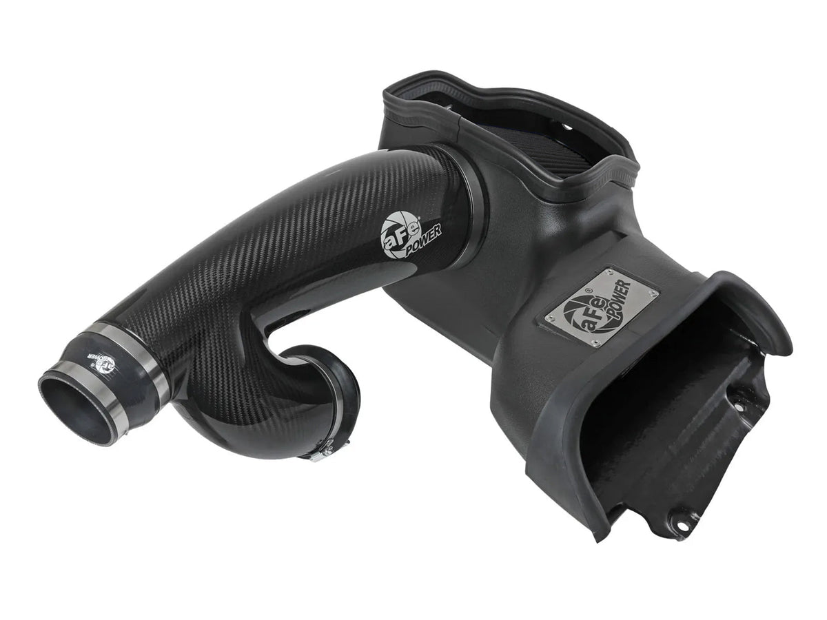 aFe 21-24 Ford F150 Raptor Track Series Carbon Fiber Cold Air Intake System w/ Black Pro 5R Filter