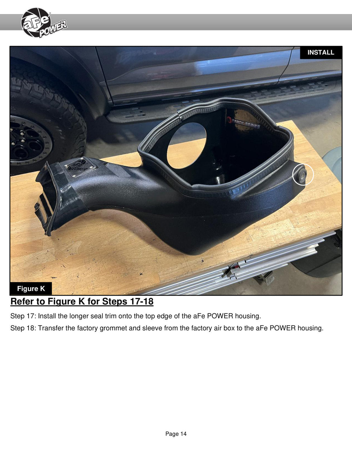 aFe 21-24 Ford F150 Raptor Track Series Carbon Fiber Cold Air Intake System w/ Black Pro 5R Filter