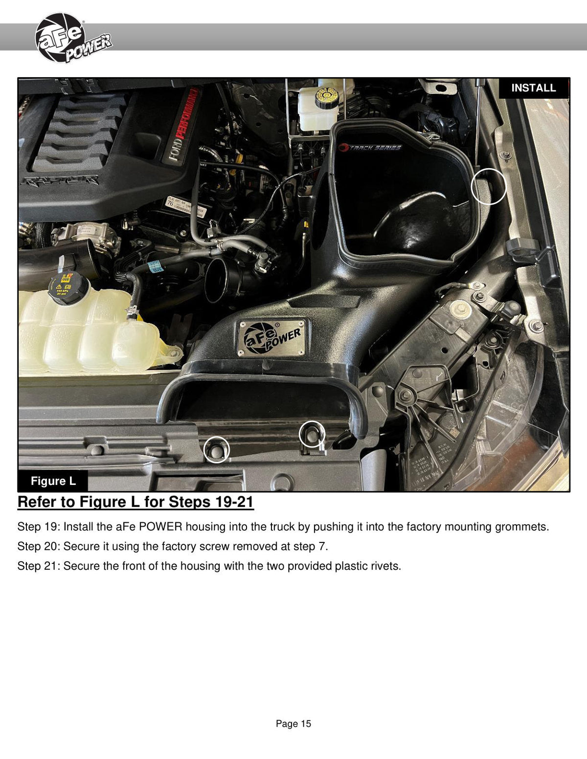 aFe 21-24 Ford F150 Raptor Track Series Carbon Fiber Cold Air Intake System w/ Black Pro 5R Filter