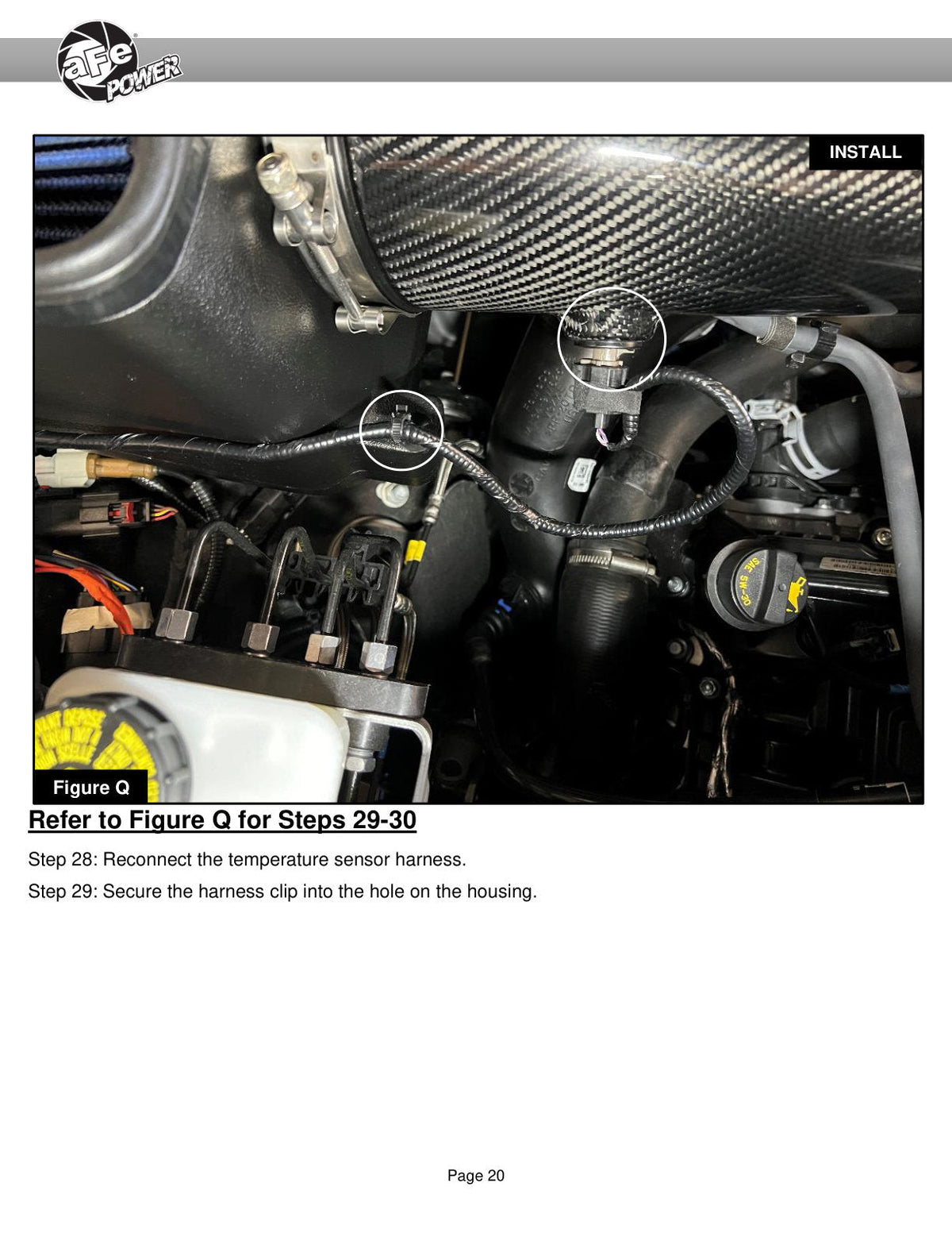 aFe 21-24 Ford F150 Raptor Track Series Carbon Fiber Cold Air Intake System w/ Black Pro 5R Filter