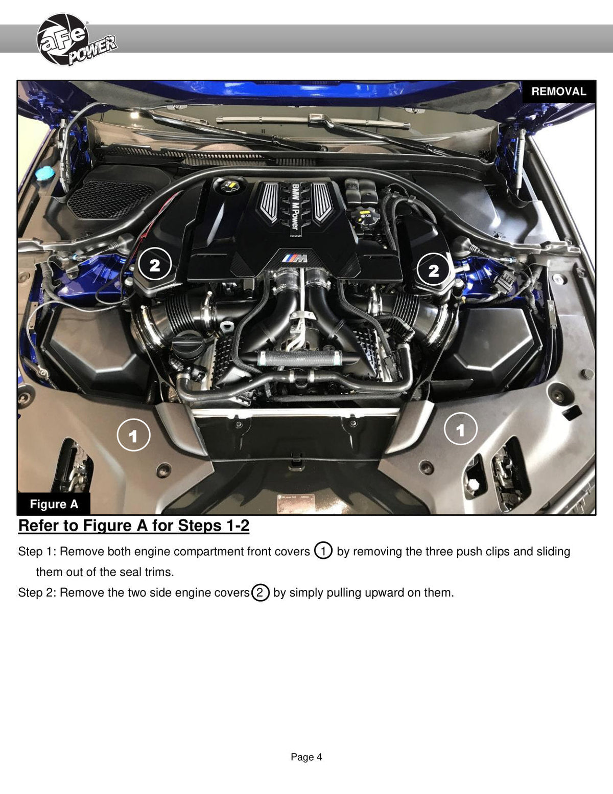 aFe Black Series Stage-2 Carbon Fiber Cold Air Intake System w/ Pro DRY S Media - 18-19 BMW M5 (F90)