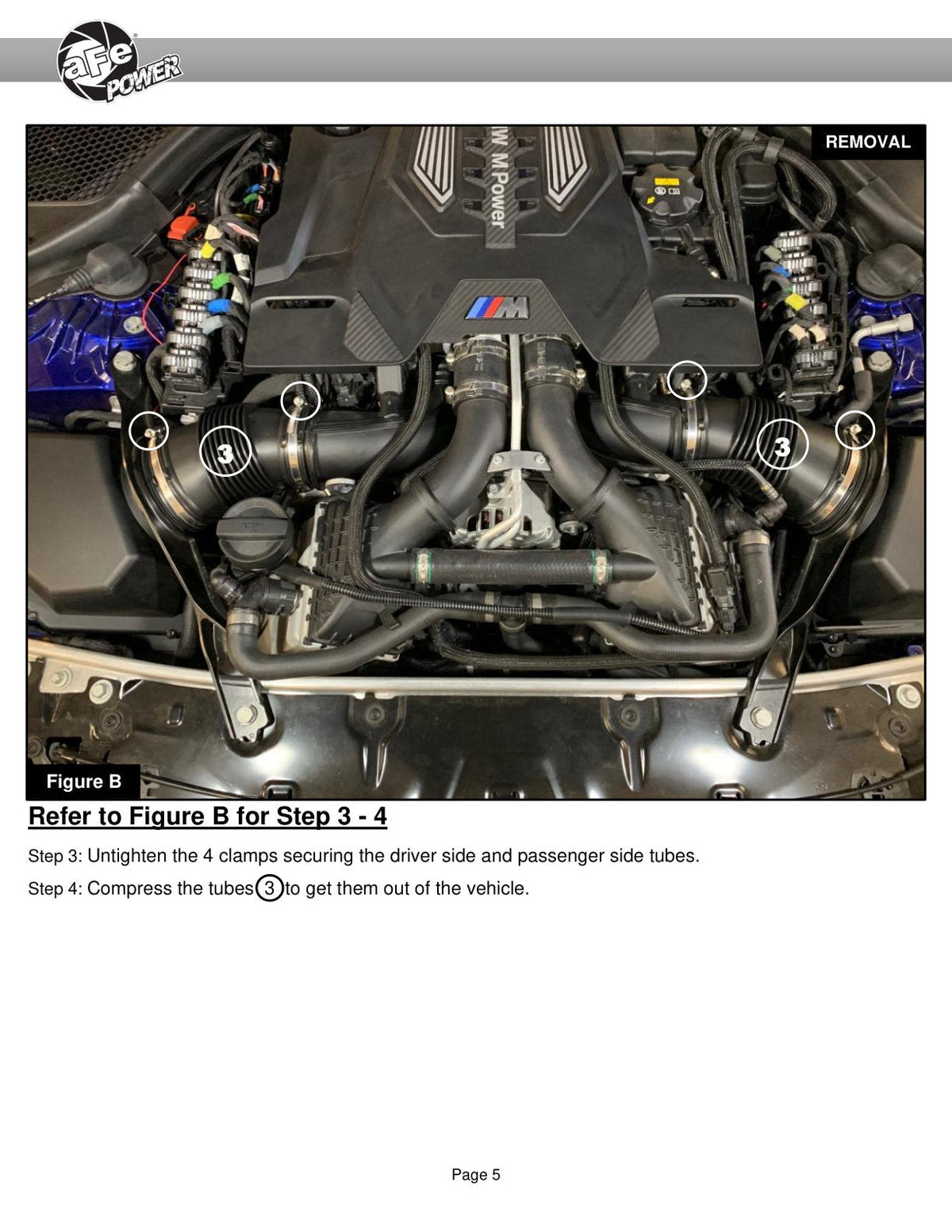 aFe Black Series Stage-2 Carbon Fiber Cold Air Intake System w/ Pro DRY S Media - 18-19 BMW M5 (F90)
