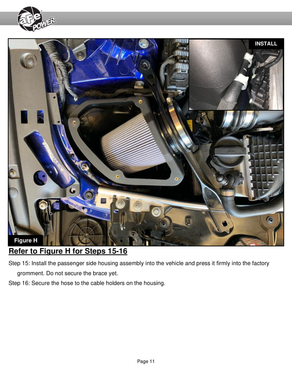 aFe Black Series Stage-2 Carbon Fiber Cold Air Intake System w/ Pro DRY S Media - 18-19 BMW M5 (F90)