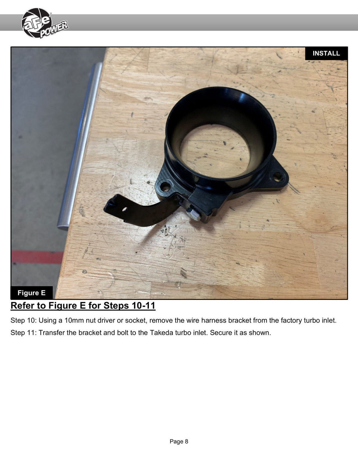 aFe 2019-2020 Hyundai Veloster N L4-2.0L (T) Takeda Turbo Inlet w/ Factory Intake