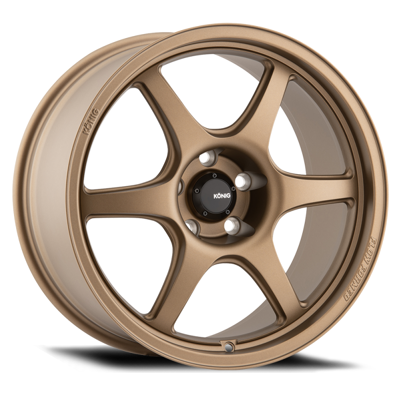 Konig Hexaform Matte Bronze | 18x8.5" +43mm | 5x112mm Wheel