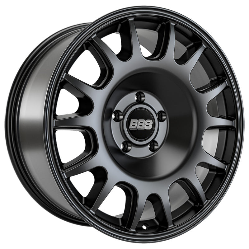 (set of 4) BBS TS-R Satin Black | 17x9" -12mm | 6x139.7mm Wheel