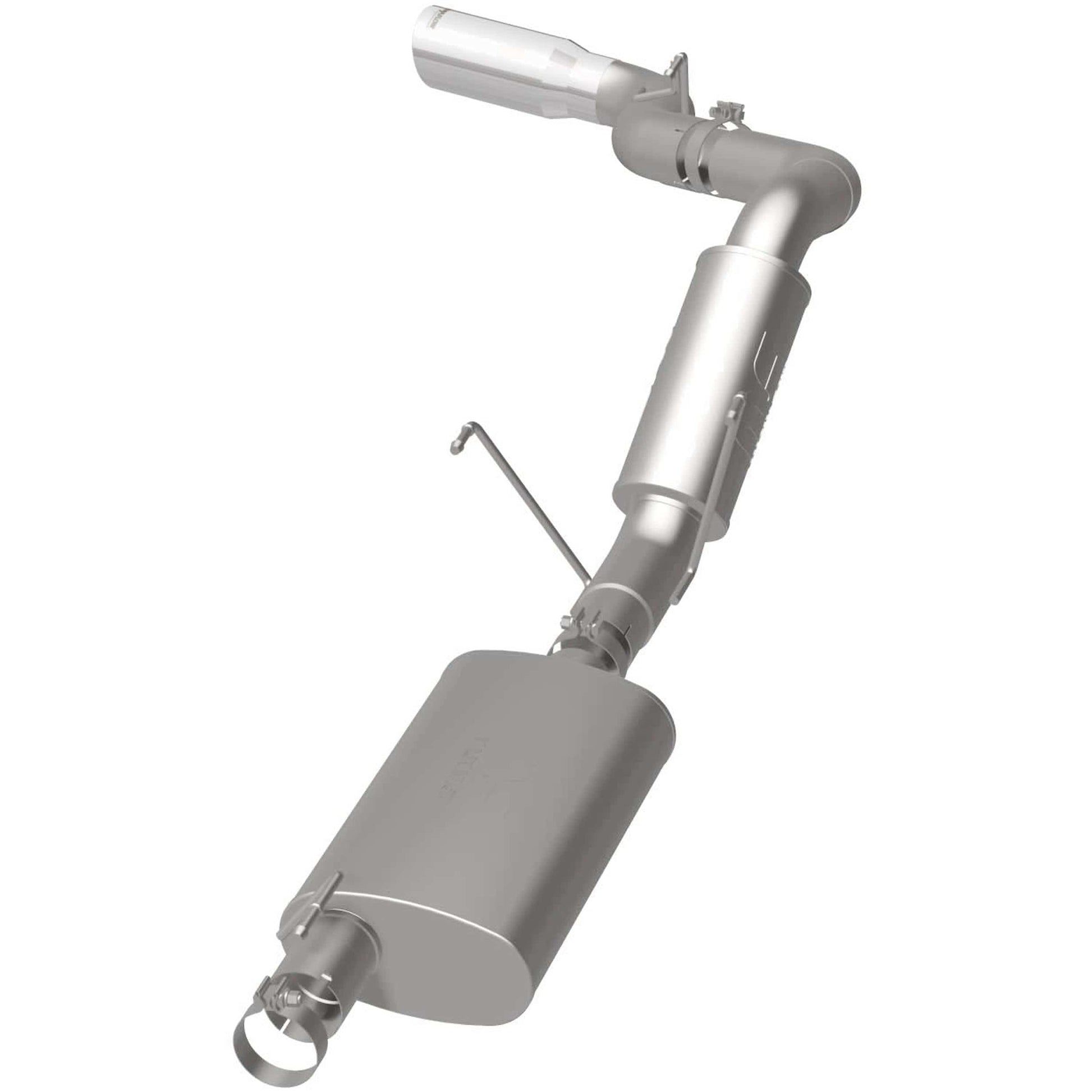 MagnaFlow Cat-Back, SS, 4in, Single Pass Side Rear Exit 5in Tip 14-15 Ram 2500 6.4L V8 CC LB/MC SB
