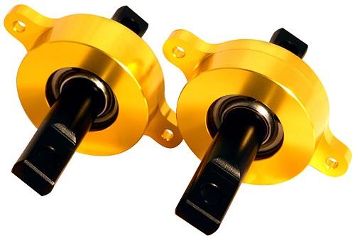 BLOX Racing Rear Trailing Arm Bushing Kit Red  - 88-00 Honda Civic / 90-01 Acura Integra
