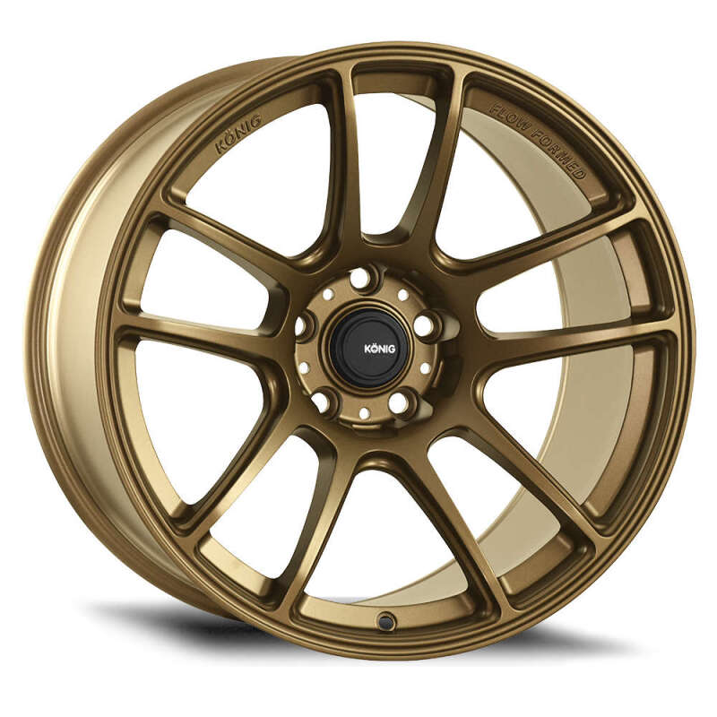 Konig Heliogram Matte Bronze | 18x8.5" +42mm | 5x108mm Wheel